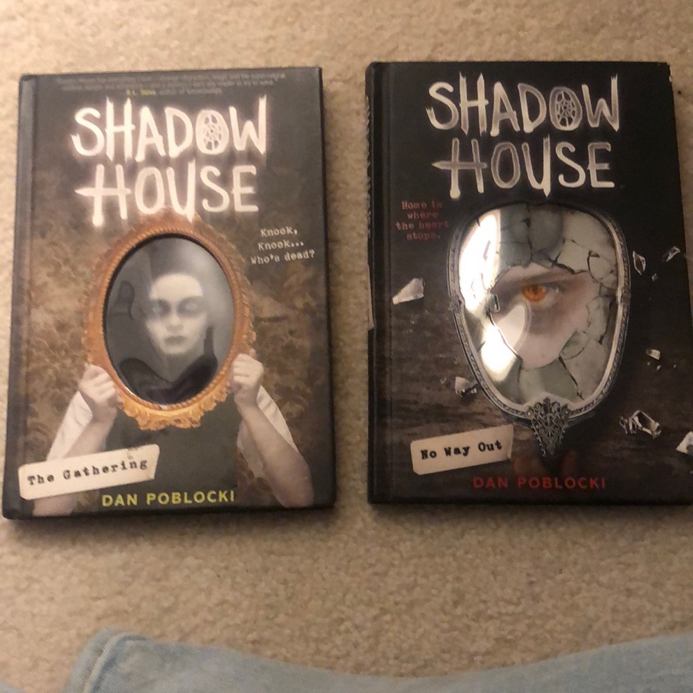 Shadow house books 1 and 3, Dan Poblocki Kids/teens
